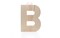 Hampton Art Wood Letter Chunky 8" B, Wooden Letters, Wood Letters, Wooden Letters Wall Decor, Large Letters 8 Inch, Small For Crafts